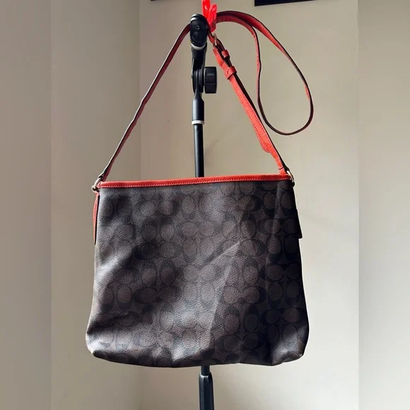 COACH Signature File Crossbody Bag - Picture 5 of 10